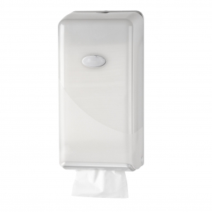 Bulkpack toiletpapier dispenser Pearl White